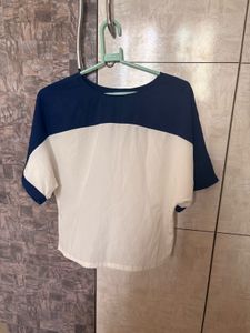 Chic Colorblock crop top