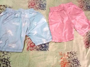 Cute Kids Shorts Set