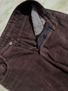 Brown Wide Leg Trousers