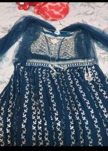 Elegant Blue Lehenga