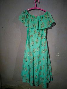 Floral Off-Shoulder Dress