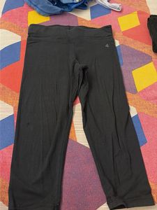 Black Activewear Capris