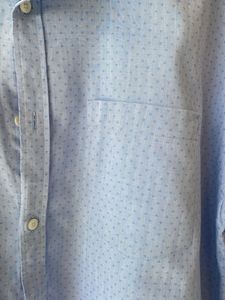 Park Avenue Slim Fit Blue Shirt