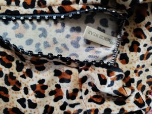 Animal Print Long Sleeve Top