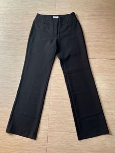 New Classic Black Wide Leg Trousers