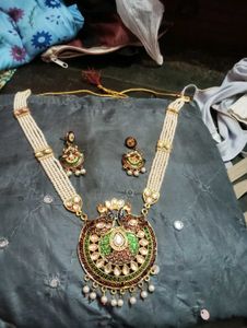 Exquisite Peacock Design Necklace Set