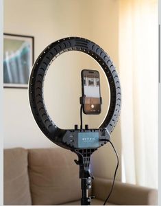 Ring Light with Phone Holder