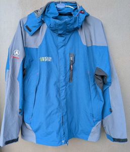Teal &amp; Grey Outdoor Jacket