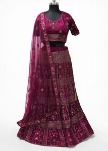 Exquisite Embroidered Lehenga Choli Set