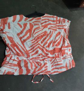 Y2K Style Ruched Button-Up Top