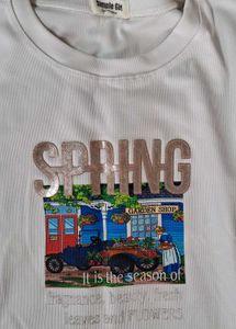Vintage Spring Graphic T-Shirt
