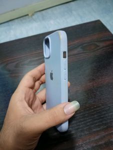 Iphone 15 Silicon Violet Cover