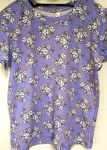 🪻🪽Floral Print T-Shirt ✨🖤