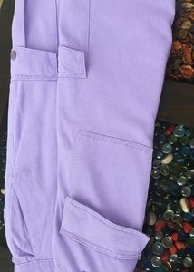 Steal deal in just 699💜‼️Lavender Cargo Pants