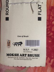 MOKSH Art Brush Set - Fine Quality
