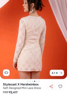 Stylecast X Hersheinbox Mini Lace Dress