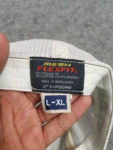 Stylish Black and White Flexfit Cap