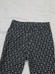 Stylish Geometric Print Trousers