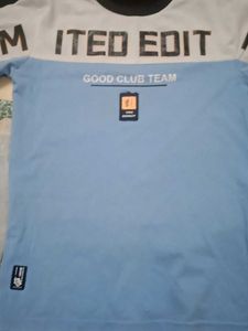 Cool Blue Graphic T-Shirt