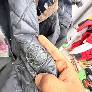 Ralph Lauren Quilted Jacket with Fur Collar