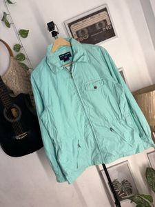 Ralph Lauren Teal Windbreaker Jacket