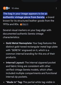 Sereta Vintage Leather Crossbody Bag