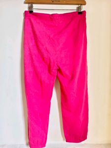 Vibrant Pink Capri Joggers