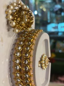 Stunning Kundan Necklace &amp; Earring Set