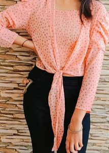 Cute Korean Shirt Pattern Top