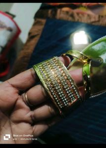 Golden Embellished Flat Sandals