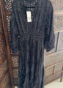 Zara Limited Edition Bloggers Fav Gala Midi Dress