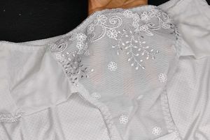 Women's White Lace Briefs