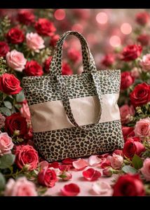 Stylish Leopard Print Tote Bag