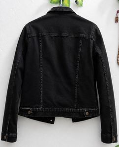 Classic Black Denim Jacket