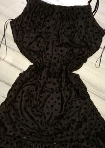 🖤✨Y2k Star design Chic Black Mini