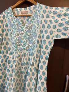AINA BLUE KURTA 🦋