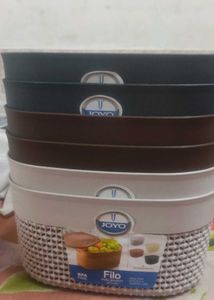 Stackable Storage Baskets Price Of 1,150/,1000coin