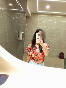 Stylish Floral Print Wrap Top