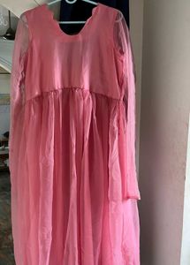 Pretty Pink Ethnic Gown