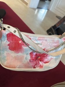 Chic Floral Shoulder Bag