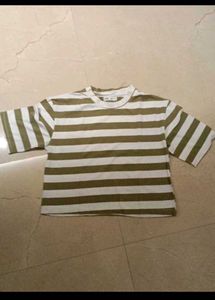 Striped Cotton T-Shirt