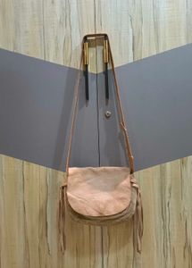 Pepe jeans Suede Fringe Crossbody Bag