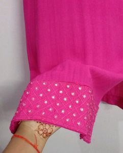 Beautiful Kurti Rose Colour 😍