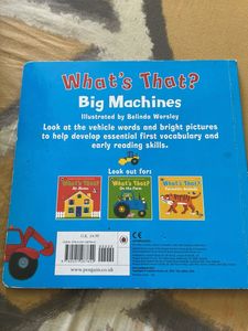 What's That? Big Machines Ladybird Book