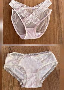 Lace Trim Bikini Panties