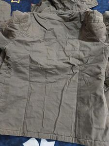 Men's Hooded Military Style Jacket
