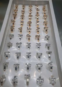 Alphabet Finger Rings. Adjustable. Pack Of 50