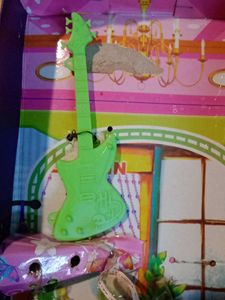 Cute Rubber Barbie Doll Set