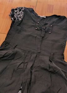 Chic Layered Black Dress