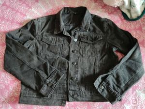 Classic Black Denim Jacket